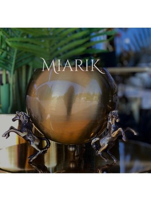 Miarik Design Dekoratıf  At Fıgurlu Çıçeklık Kase Vazo