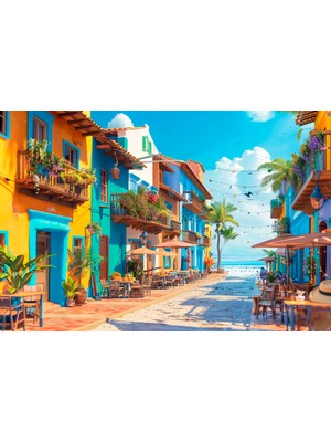 Aden Manzara Kanvas Tablo