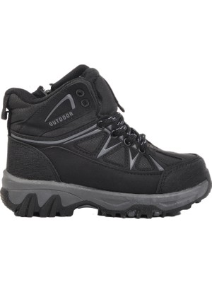 Ruffon Ayakmod 2301-P Siyah-Füme Unisex Çocuk Outdoor Bot