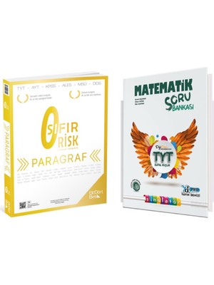 Üçdörtbeş Yayınları Paragraf Sıfır Risk ve TYT Matematik Pro Similatör Soru Bankası