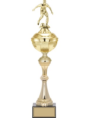 Odak Kişiye Özel Futbol Figürlü Kupa-Okul Kupası-Ödül Kupası-Turnuva Kupası 49  cm