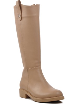 Ayakmod  Nude Kadın Çizme