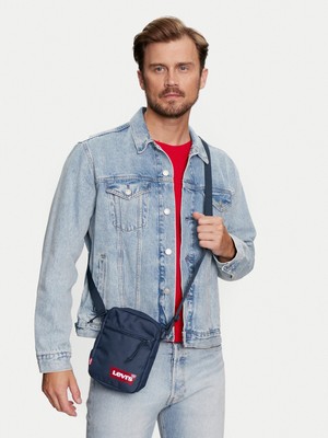 Levi's Mını Crossbody Solıd Red Erkek Lacivert Omuz Çantası 38005-0124