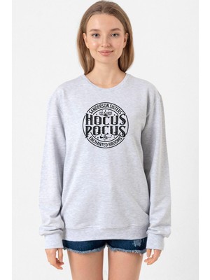 Tshirthane Hocus Pocus Sanderson Sisters Grimelanj Kadın 2ip Sweatshirt