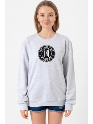 Tshirthane Monsta X Monbebe Coffee Grimelanj Kadın 2ip Sweatshirt