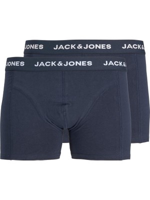 Jacorganic Trunks 2 Pack Giftbox Erkek Lacivert 2'li Boxer - 12222565