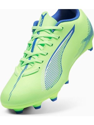 Puma Ultra 5 Play Fg/ag Jr Yeşil Erkek Çocuk Krampon Hafif Sentetik Malzeme ile Tasarlandı