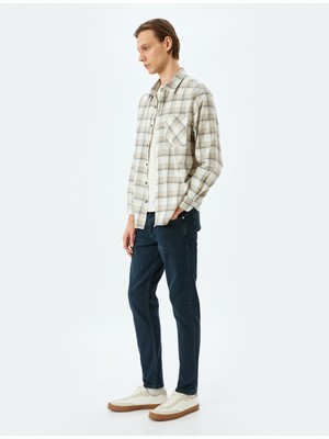 Slim Fit Kot Pantolon - Brad Jean