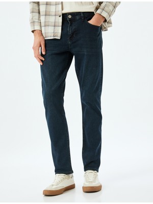 Slim Fit Kot Pantolon - Brad Jean