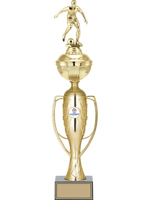 Odak Kişiye Özel Futbol Figürlü Kupa-Okul Kupası-Ödül Kupası-Turnuva Kupası 48  cm