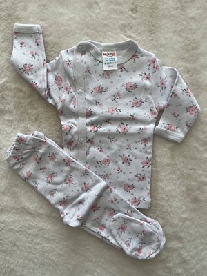 Nurcan Bebe Çiçeklli Pratik Transfer  Ikili Takım