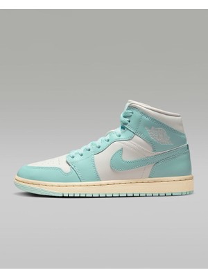 Nike Jordan Air 1 Mid Sneaker Unisex Spor Ayakkabı BQ6472-132 (Bir Numara Büyük Almanızı Öneririz)