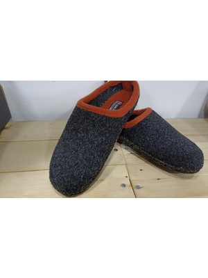 Gezer Yeni Sezon Kışlık Keçe Rahat Taban Baskılı Kadın Ev Terliği