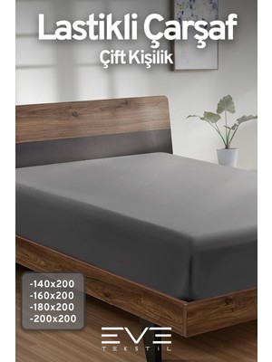 Eve Tekstil Doğal Pamuk Tek Kişilik Rainforce Kumaş Lastikli Çarşaf ve Yastık Kılıf Set