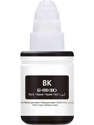 Oratek Canon Pixma G3411 GI-490BK Siyah Ithal Muadil Mürekkep - 135 ml