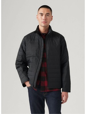 Levi's Levis Siyah Erkek Jacket Normal Düz Siyah Mont A9449-0003