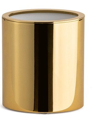 System Banyo Aksesuarları Tezgah Üstü Diş Fırçalığı Gold 102x60x90 mm