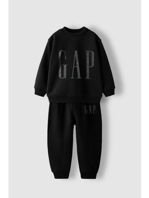 Gap Baby Yeni Sezon Gap Punch Işlemeli3 Ip Pamuk Kumaş Gap Alt-Üst Takım / Kız Çocuk