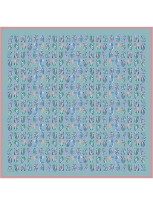 Belli %100 Twill İpek Eşarp 4057D 50