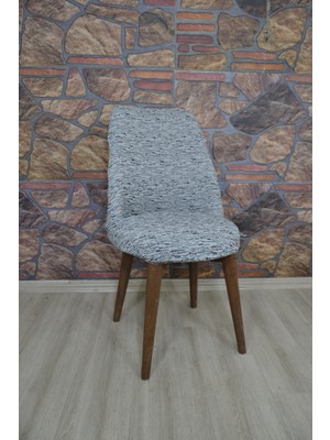 Kılıfteks Retro Sandalye Kılıfı Kırçılı Gri