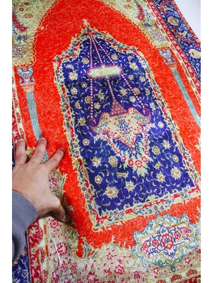 Sajda Mirage 3 CM Kalın Süngerli Seccade Kabartmalı Diz Ağrıtmaz Namazlık - 70x120 cm