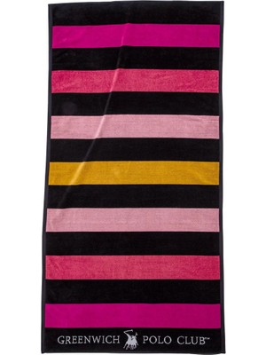 Greenwich Polo Club 90*180 Pareo Jakarlı Yetişkin Plaj ve Banyo Havlusu