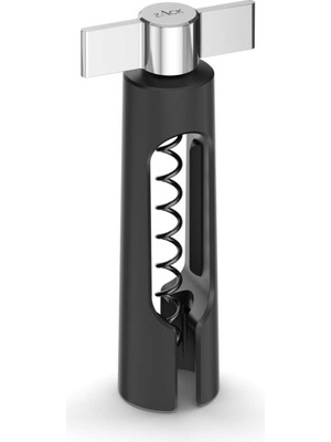 Zack Etelli Tirbuşon 4,1 cm x 7,4 cm x 16 cm Siyah