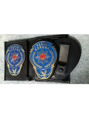 Aldatmaz Yakın Koruma Rozetli Cüzdanı,+Kemer Rozeti Satınal-Sıvıle Satılmaz-Sadece,yakın Koruma Kımlık Kartlı Personel Alabilir