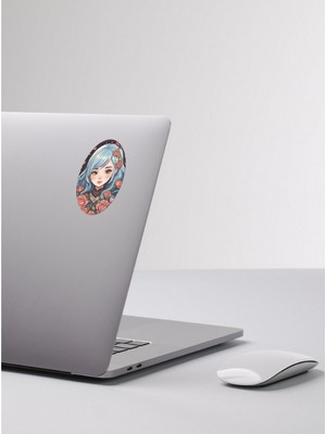 Meristeed Anime 20 Adet Sticker Çıkartma Laptop, Telefon Kabı, Bardak Vb. Yüzeyler