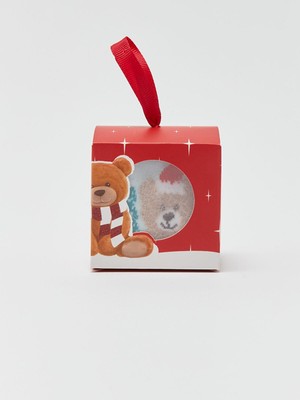 LC Waikiki Lcw Kids Yılbaşı Temalı Kız Çocuk Soket Çorap