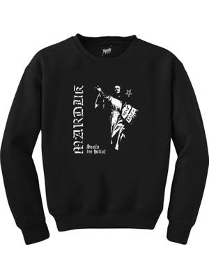 Wakha Marduk Souls For Belial Siyah Sweatshirt