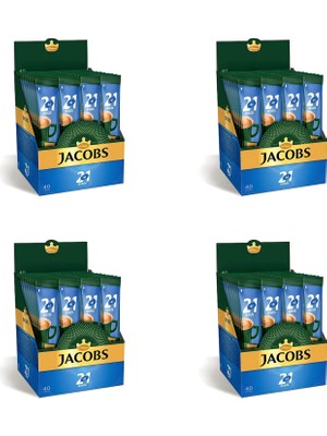 Jacobs 2 in 1 40'lı Paket x 4 Adet
