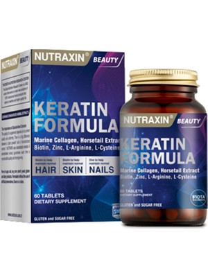 Nutraxin Keratin Formula 60 Tablet