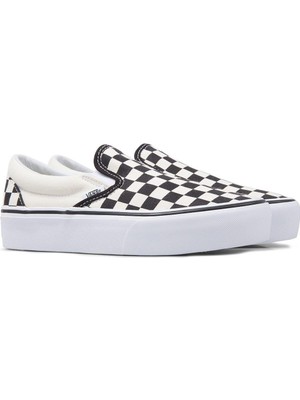 Vans Unisex Ua Classic Slip-On Platform Spor Ayakkabı VN00018EBWW1