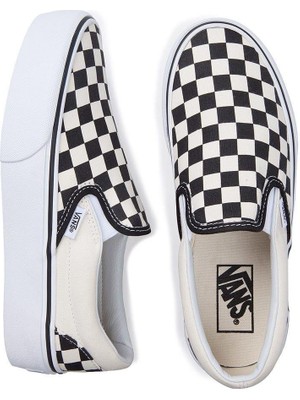 Vans Unisex Ua Classic Slip-On Platform Spor Ayakkabı VN00018EBWW1