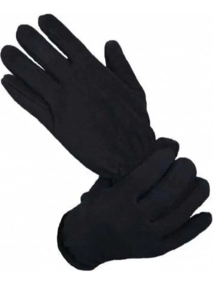 Unisex Siyah Termal Kışlık Polar Eldiven