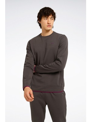 Reebok Tukan C Neck Antrasit Erkek Sweatshirt