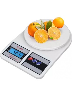 Robolog    SF-400 LCD Ekranlı Hassas Digital Mutfak Terazi Tartı 10KG  SF-400
