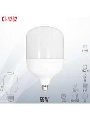 Cata CT-4262 55W LED Ampul
