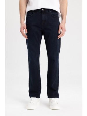 DeFacto Sergio Regular Fit Normal Kalıp Normal Bel Boru Paça Jean Pantolon	 W7086AZ24SP