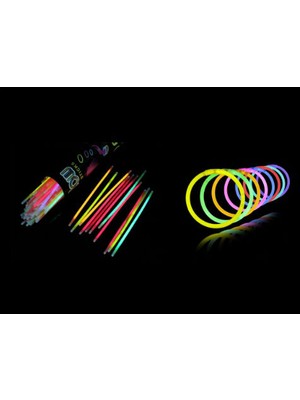 Open Cart Yeni Es 10 Adet Glow Stick Blet Fosforlu Kırılan Çubuk Bileklik (8585)