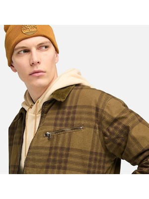 Timberland Strafford Printed Erkek Mont Plaid