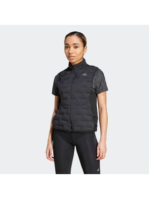 Adidas Adizero Kadın Siyah Yelek.-
