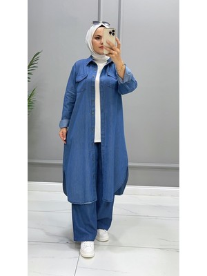 Battal Cepli Kapaklı Tensel Ikili Takım Lacivert