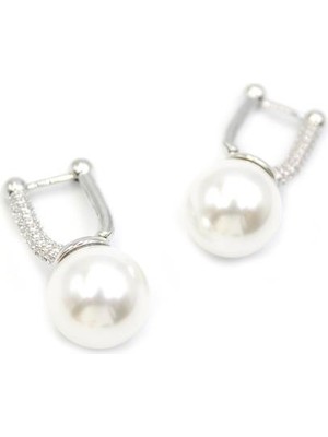 Royaleks Design Inci Küpe - Gümüş