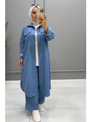 Battal Cepli Kapaklı Tensel Ikili Takım Mavi