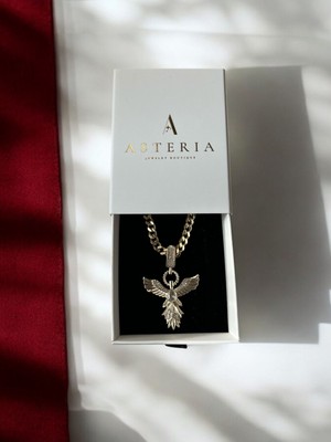 Asteria Jewelry Çağla Şikel Anka Kuşu Kolye