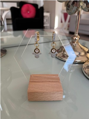 Asteria Jewelry Çağla Şikel Ema Model El Küpe