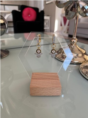 Asteria Jewelry Çağla Şikel Ema Model El Küpe