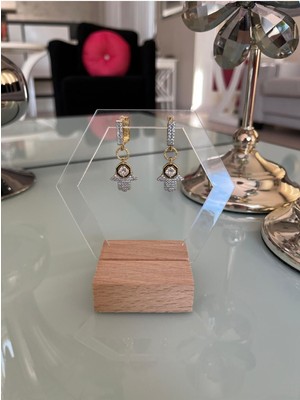 Asteria Jewelry Çağla Şikel Ema Model El Küpe